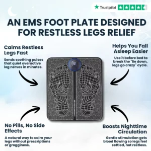 ORNEXIS - EMS FIX RESTLESS LEGS FROM HOME