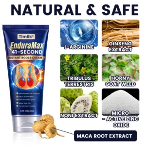 Timilk® EnduraMax 41-Second Instant Erection Cream