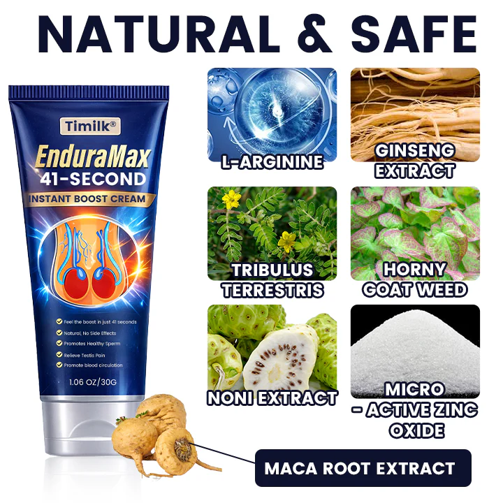 Timilk® EnduraMax 41-Second Instant Erection Cream