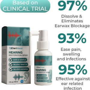ClariHear™ Ear Spray | Boosts hearing clarity by 99% within 3 days!
