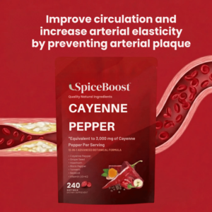 SpiceBoost™ Cayenne Pepper | Wake up your blood flow and reclaim your strength now!