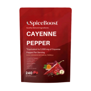SpiceBoost™ Cayenne Pepper  | Wake up your blood flow and reclaim your strength now!