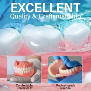 BQYOOMTM Custom-Fit Full Functional Dentures