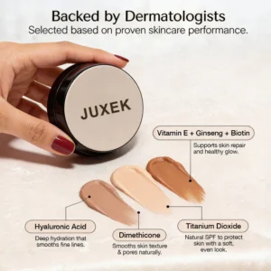 Juxek Anti-Aging Foundation Cushion - Wrinkle Reducer Makeup with