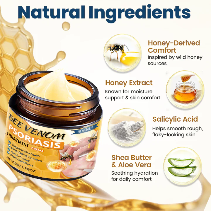 SEAGRIL™ BeeVenom Psoriasis Treatment Cream