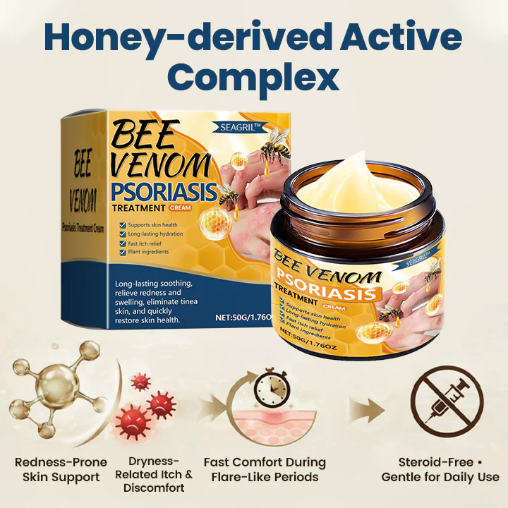 SEAGRIL™ BeeVenom Psoriasis Treatment Cream