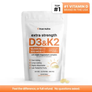 True Nutra Vitamin D3 & K2