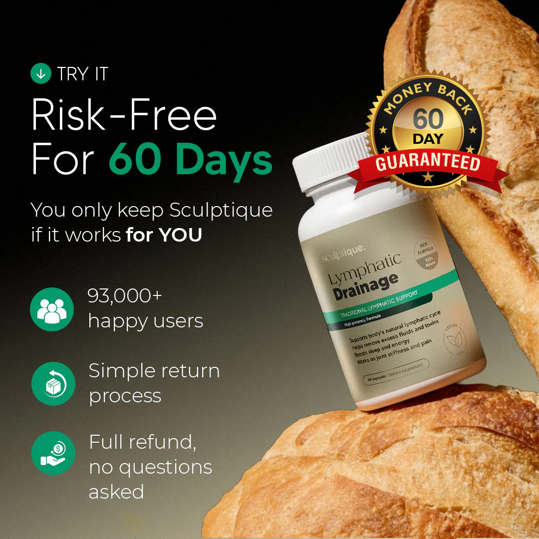 Sculptique™ New Maximum Potency Formula - Lymphatic Drainage Capsules by