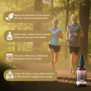 Nutralis+ Black Walnut Wormwood Parasite Cleanse