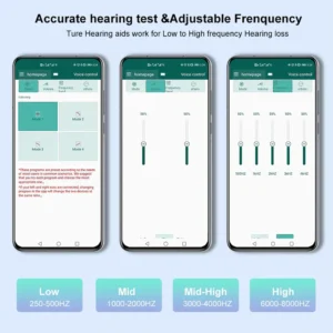 Kaydenth™ Smart, Self-Fitting Bluetooth Hearing Aids