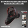 Yagoo Vibrating electric male masturbation lock ring charging
