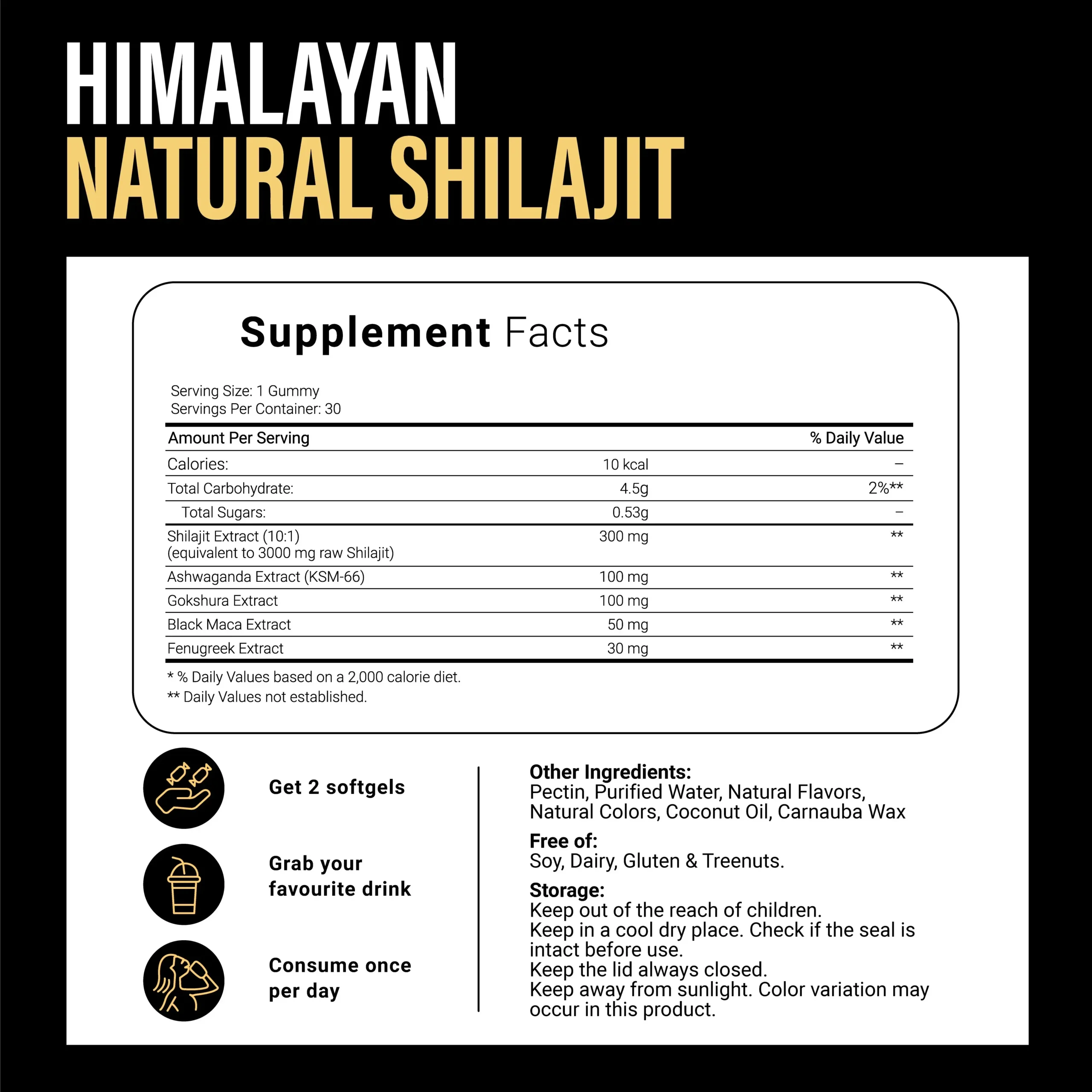 VITACORE Kidney Support Shilajit Gummies