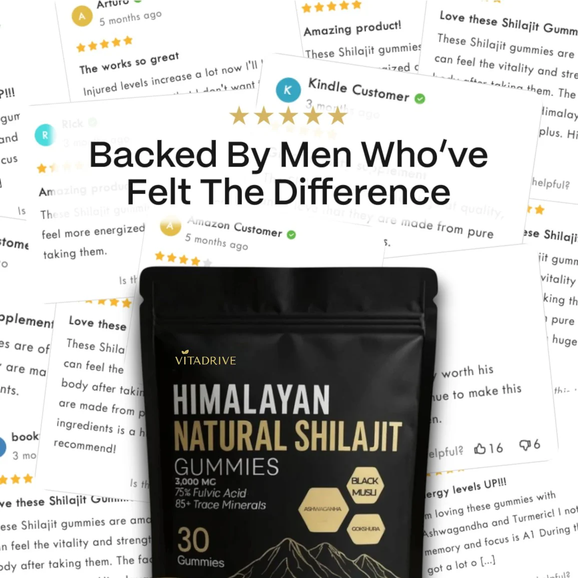 VITACORE Kidney Support Shilajit Gummies