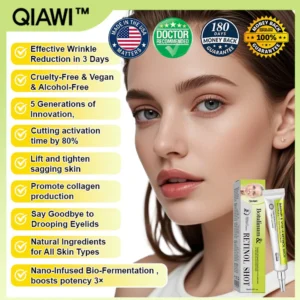 QIAWI™ Botulinum & Vita-A Retinol Shot Wrinkle-Lift Tightening cream