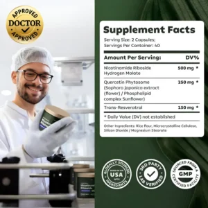 Olara™ Nicotinamide Riboside + Resveratrol