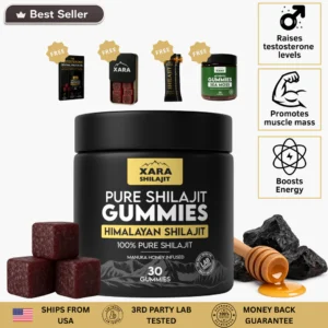 Xara Shilajit® Pure Shilajit Gummies