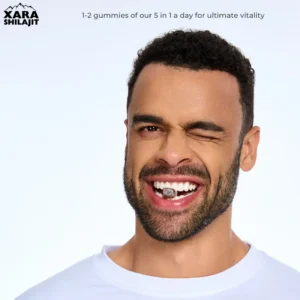 Xara Shilajit 5-in-1 Alpha Wellness Gummies