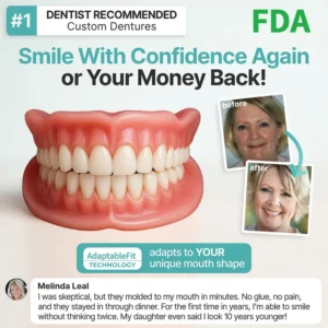 LAOZIK ™ Custom-Fit Full Functional Dentures