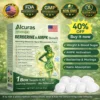 Alcuras™ Moringa Berberine AMPK 8-Benefit Slimming & Metabolic Nano Microneedle Patch