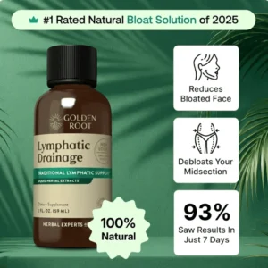 GOLDEN ROOT Lymphatic Drainage Cleanse