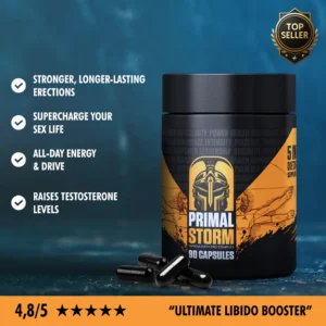 Primal Storm™ - Natural T-Support Capsules