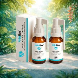 OxyFlow Lung Mucus Cleaner Fast Absorption Active Antibacterial