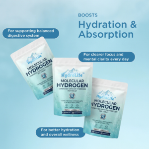 HydroLife™ MOLECULAR HYDROGEN Generates 12PPM