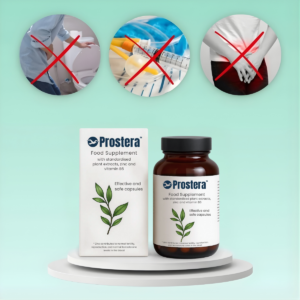 Prostera™ Food Supplement with Plant Extracts and Zinc