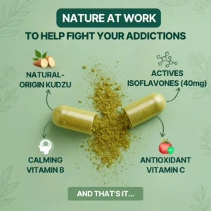 HerbavaQ KUDZU Food Supplement helps reduce cravings