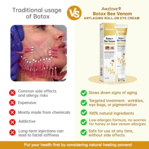 Awzlove® Botox Bee Venom Wrinkle Removal Roll-On Cream