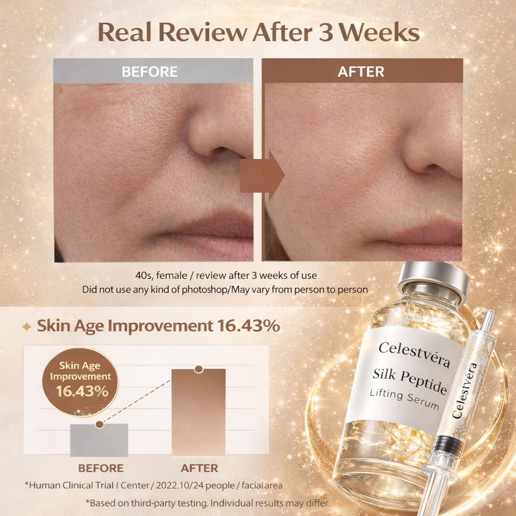 Celestvéra Silk Peptide Lifting Serum