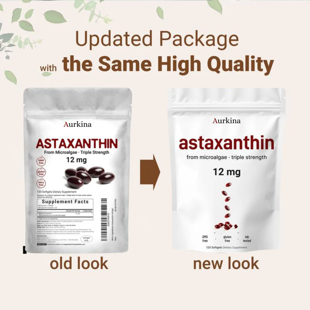 Aurkina™ Astaxanthin Soft Gels