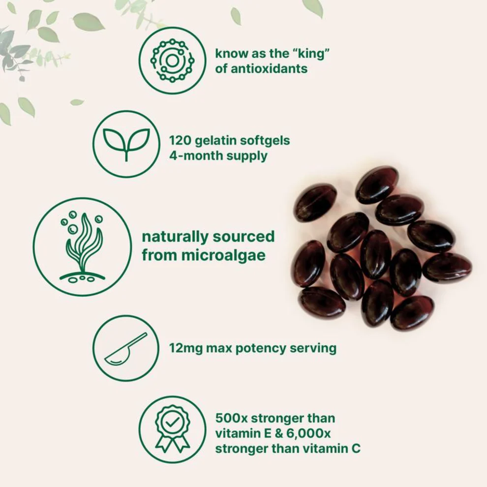 Aurkina™ Astaxanthin Soft Gels