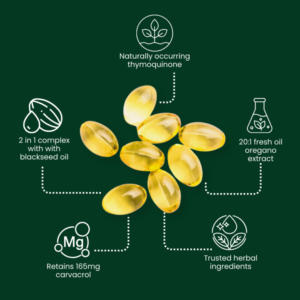 Oil of Oregano with Black Seed Oil SoFigra Dietary Supplement