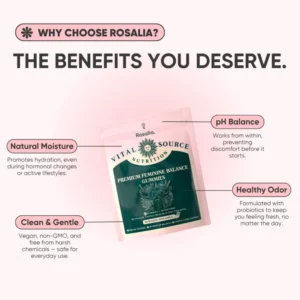 Rosalia Vital Source Premium Feminine Balance Gummies