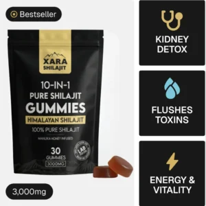 Xara Shilajit® Kidney Support Shilajit Gummies