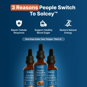 Solcey Ceylon Cinnamon Advanced Metabolic Formula