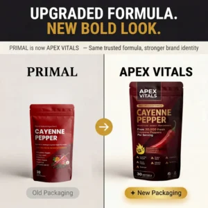 APEX VITALS Cayenne Pepper Softgel