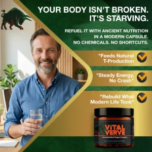 Vital Verve Grassfed Beef Organ Complex Dietary Supplement