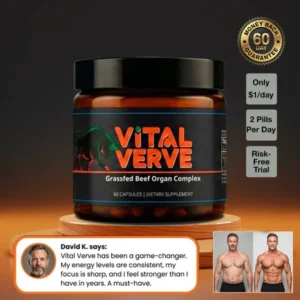 Vital Verve Grassfed Beef Organ Complex Dietary Supplement