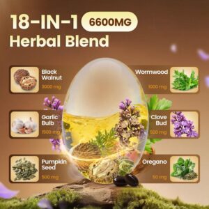 Vivonu Wormwood Black Walnut Cloves