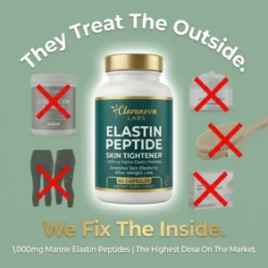 Claranova Labs Elastin Peptide Skin Tightener Supplement