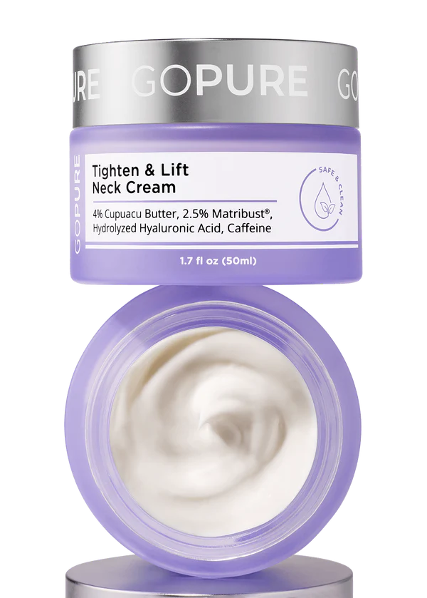 GOPURE Tighten & Lift Neck Cream Matribust Caffeine