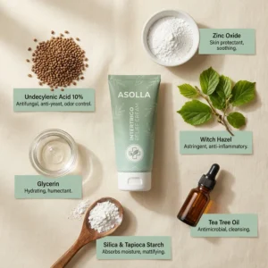 Asolla Intertrigo Relief Cream