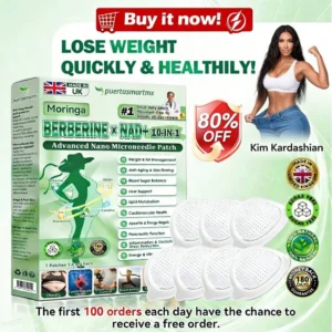 Opuasdga Moringa & Berberine 10-IN-1 Nano Microneedle Patch