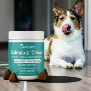 CanisLabs CalmAxis Daily Gut-First Rescue Calming Chews