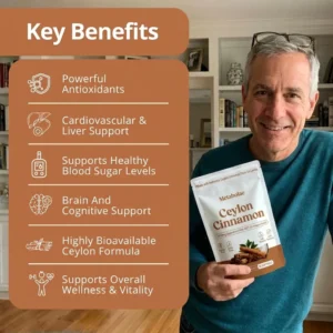Metabolae Ceylon Cinnamon 7200mg Equivalent with MCT Oil