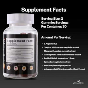 Vitacore Vitality Booster Gummies