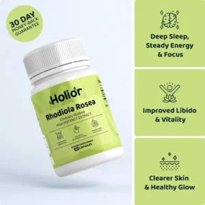 Holior Rhodiola Rosea – Natural Cortisol Balance Reset