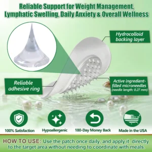 DR.HONOR Lymphatic Drainage Slimming Nano-Microneedle Patch